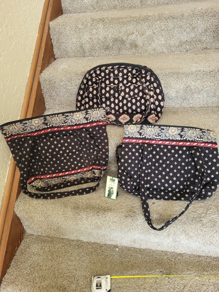 Lot Of 2 Vera Bradley Tote Bags
