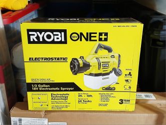 Ryobi 18V ONE+ Electrostatic Sprayer [1/2 Gallon] - NEW!