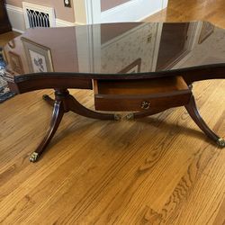 Vintage Mahogany Coffee Table
