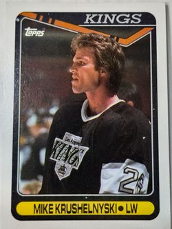 Topps Mike Krushelnyski LA Kings Hockey Card # 167 Unc