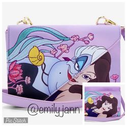 The Little Mermaid Ursula and Venessa Purse 