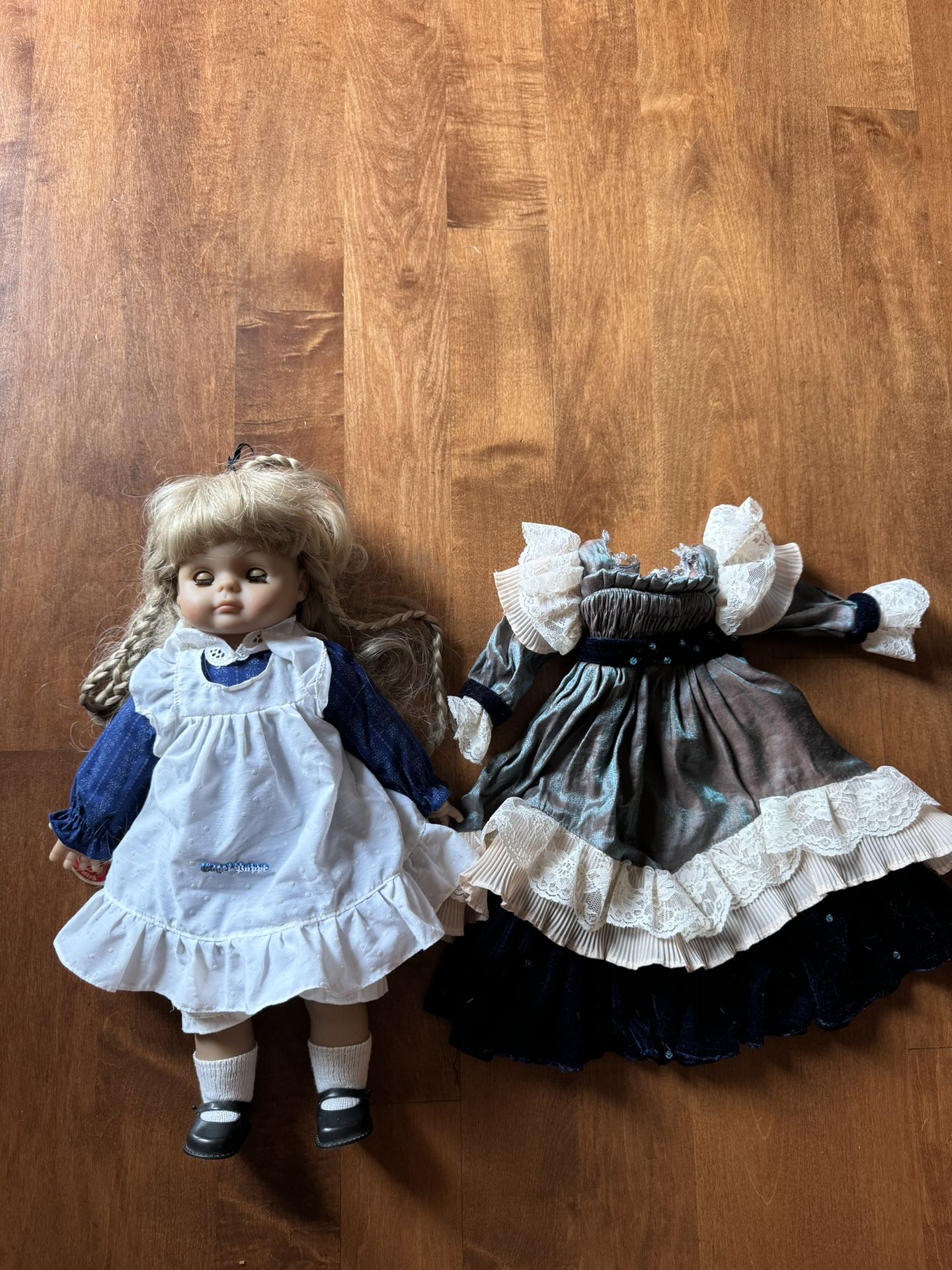 Vintage Engel Puppe Werterzeugnis Doll From Germany CAn Ship
