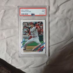Shohei Ohtani 2021 Topps Mint PSA 9