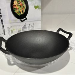 Cast Iron Wok