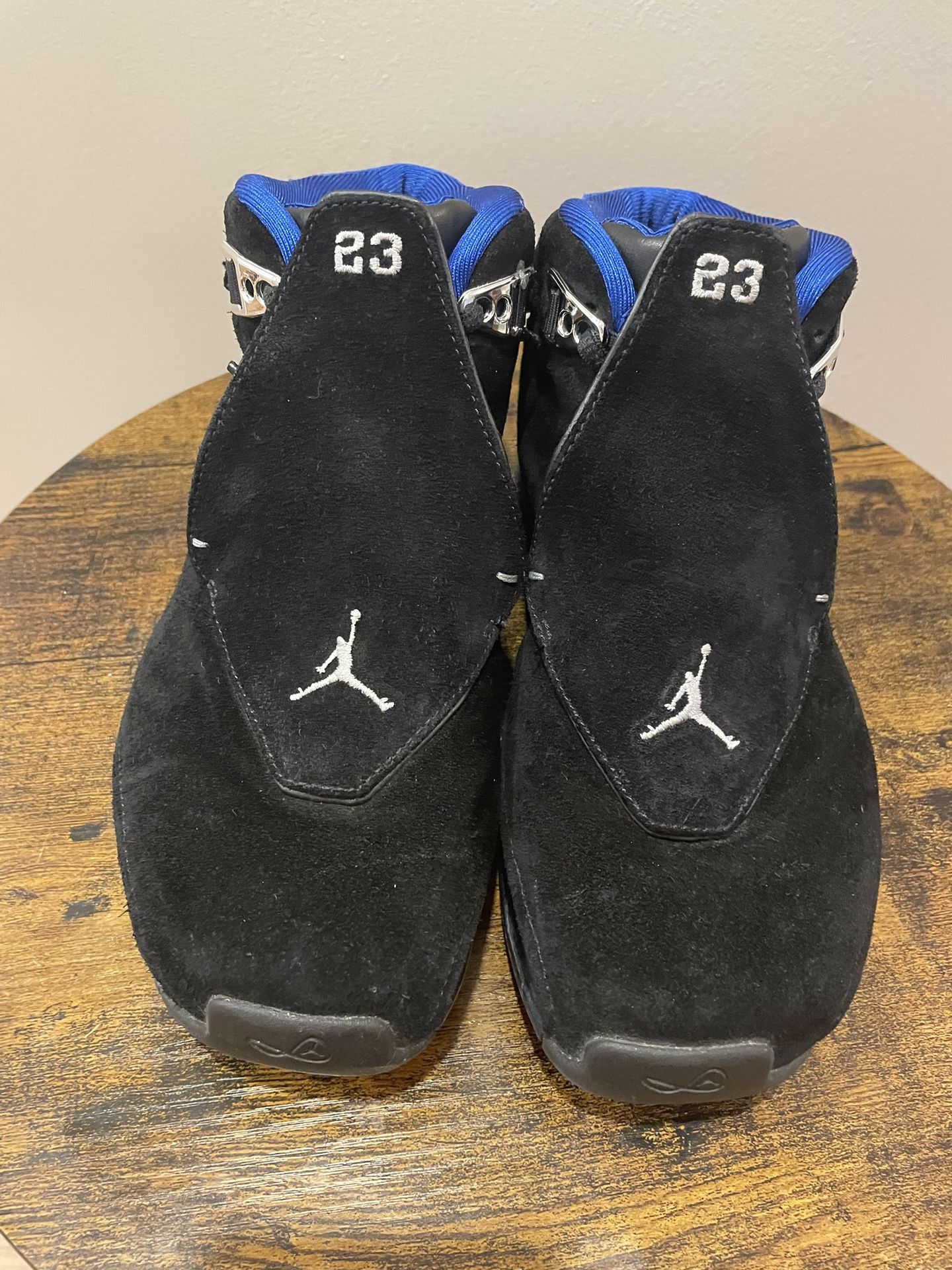 Air Jordan 18 OG 'Black Sport Royal' Size 6.5Y