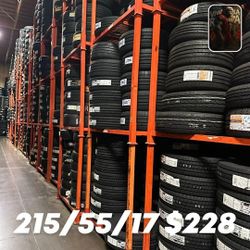 215 55 17 Llantas Nuevas 