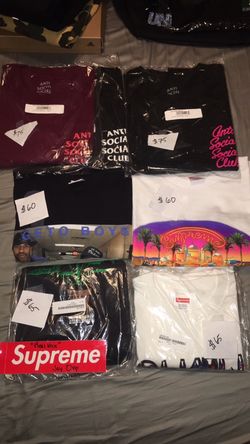 Supreme anti social social club