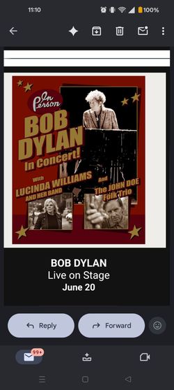 Bob Dylan #2 tickets @Acrisure Arena