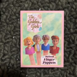 Golden Girls Finger Puppets