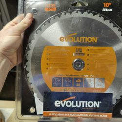 Evolution 10" Fine Tooth Saw Blade
