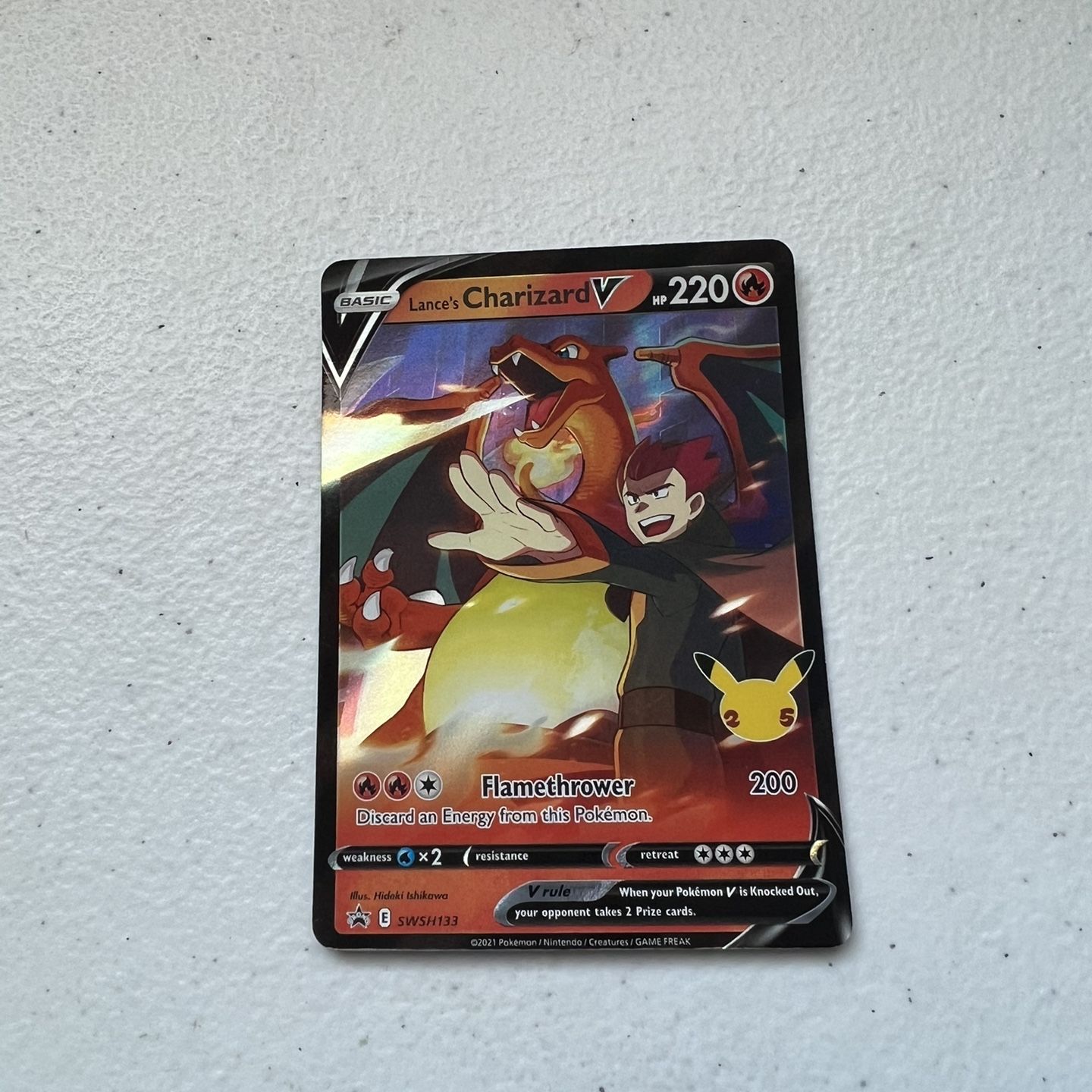 Lance's Charizard V Hp 220 Pokmon Card for Sale in Patterson, CA - OfferUp