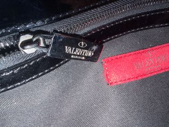 Valentino Garavani Black Patent Leather Bag