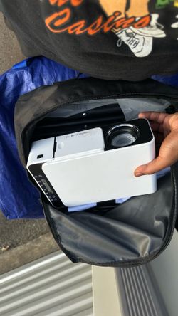 Projector with 100 Ft outside screen