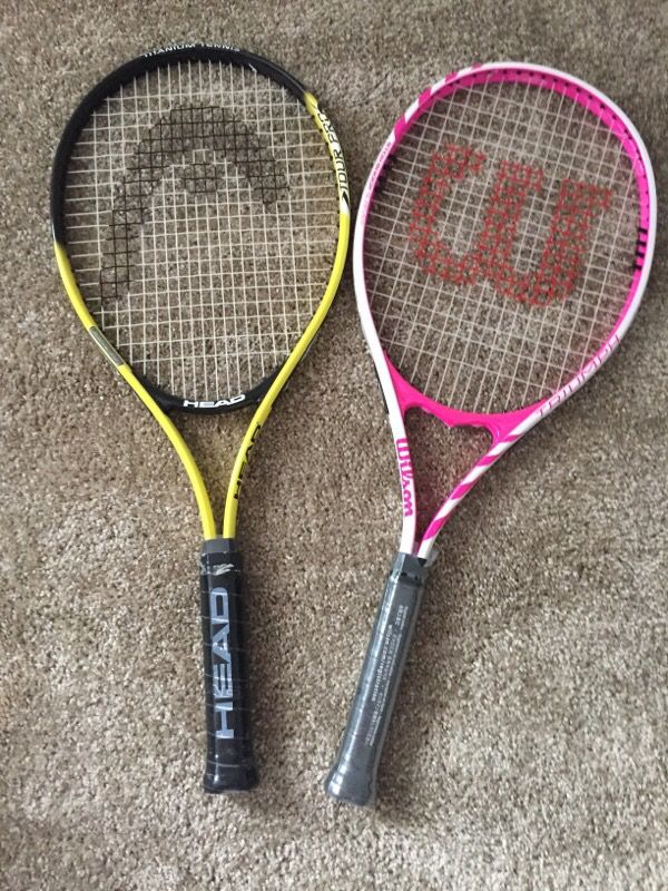 Tennis rackets brand new