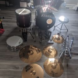 TRADE GAMES: Tama Imperialstar DRUMSET Candy Apple