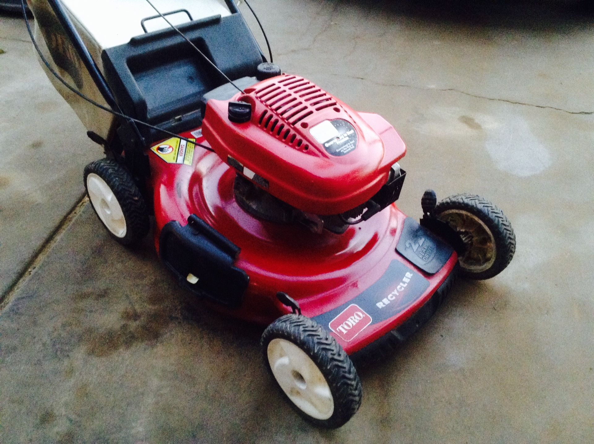 Toro personal pace 6.5 hp lawn mower