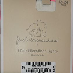 Toddler Microfiber Tights 12-24 Months
