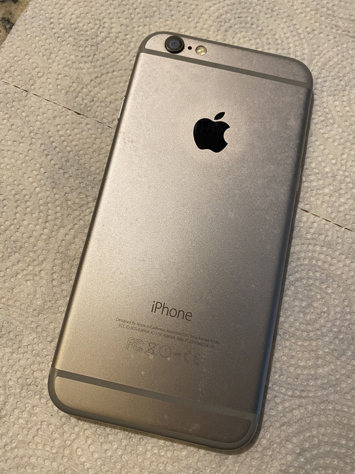 iPhone 6 factory unlock / no fingerprint