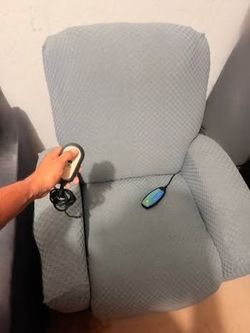 Electric Recliner Chair with Massage/Sillón Reclinable Eléctrico con Masaje y Calefacción