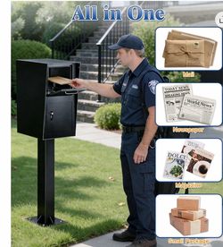 Metal mail box