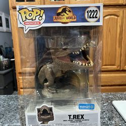 Funko Pop Walmart Exclusive Jurassic World Dominion Super Size jumbo T. Rex #1222 Movies NEW
