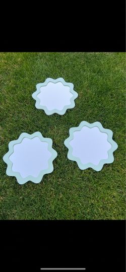 Decorative Wall Mirror, Set Of 3