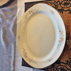 Vintage Homer Laughlin Eggshell Nautilus Platter