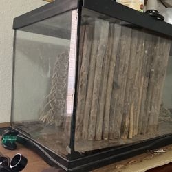 Reptile Terrarium with Accessories 