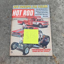 Hot Rod Old Magazine