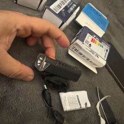 Bike Headlight Front Light Set, Rechargeable Bike Lights, Ultra Bright Bicycle Lights for Night Riding, Durable Waterproof, Road Mountain Bike Accesso