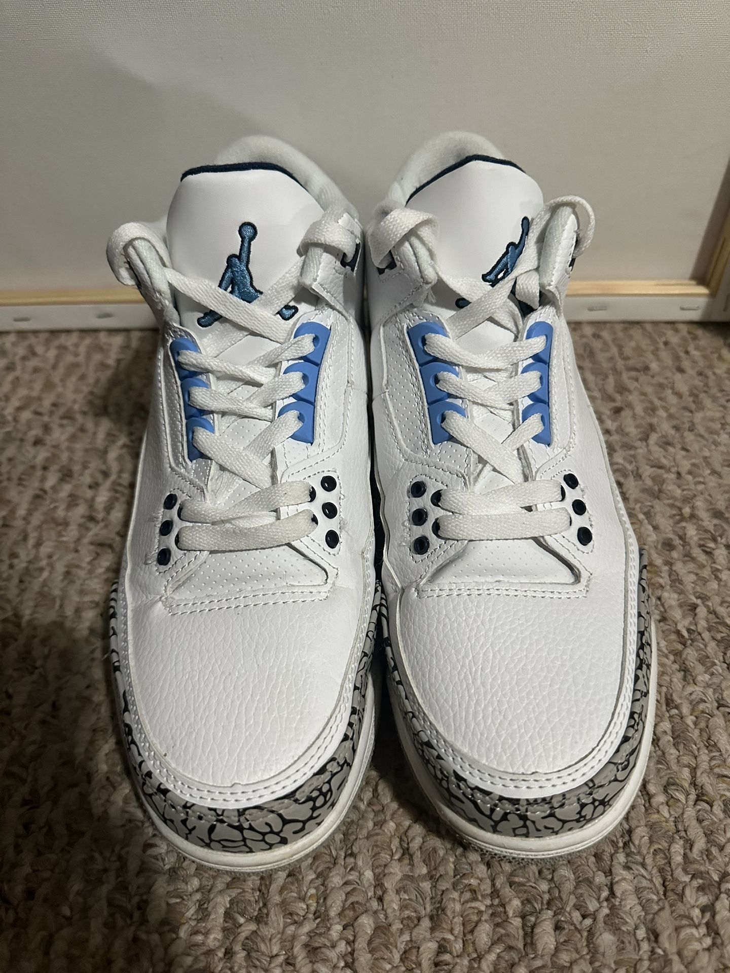 Jordan 3 UNC blue