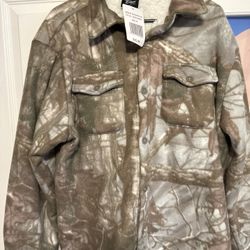 Original Deluxe Supply Fleece Lined Shirt Jacket - Men's Medium