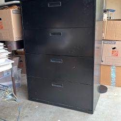Four Drawer File Cabinet
