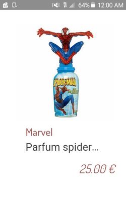 Spiderman perfume
