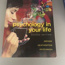 Pyschogy in your life book
