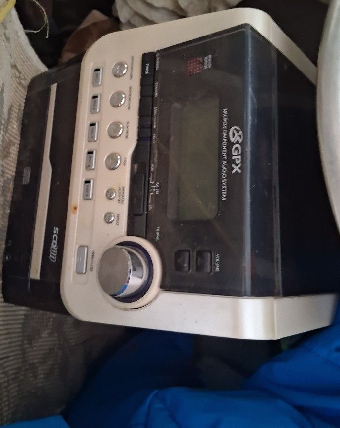 Gpx Micro Component Audio System