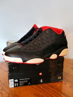Air Jordan 13 XIII Retro Low "Bred" Size 16 - LIKE NEW
