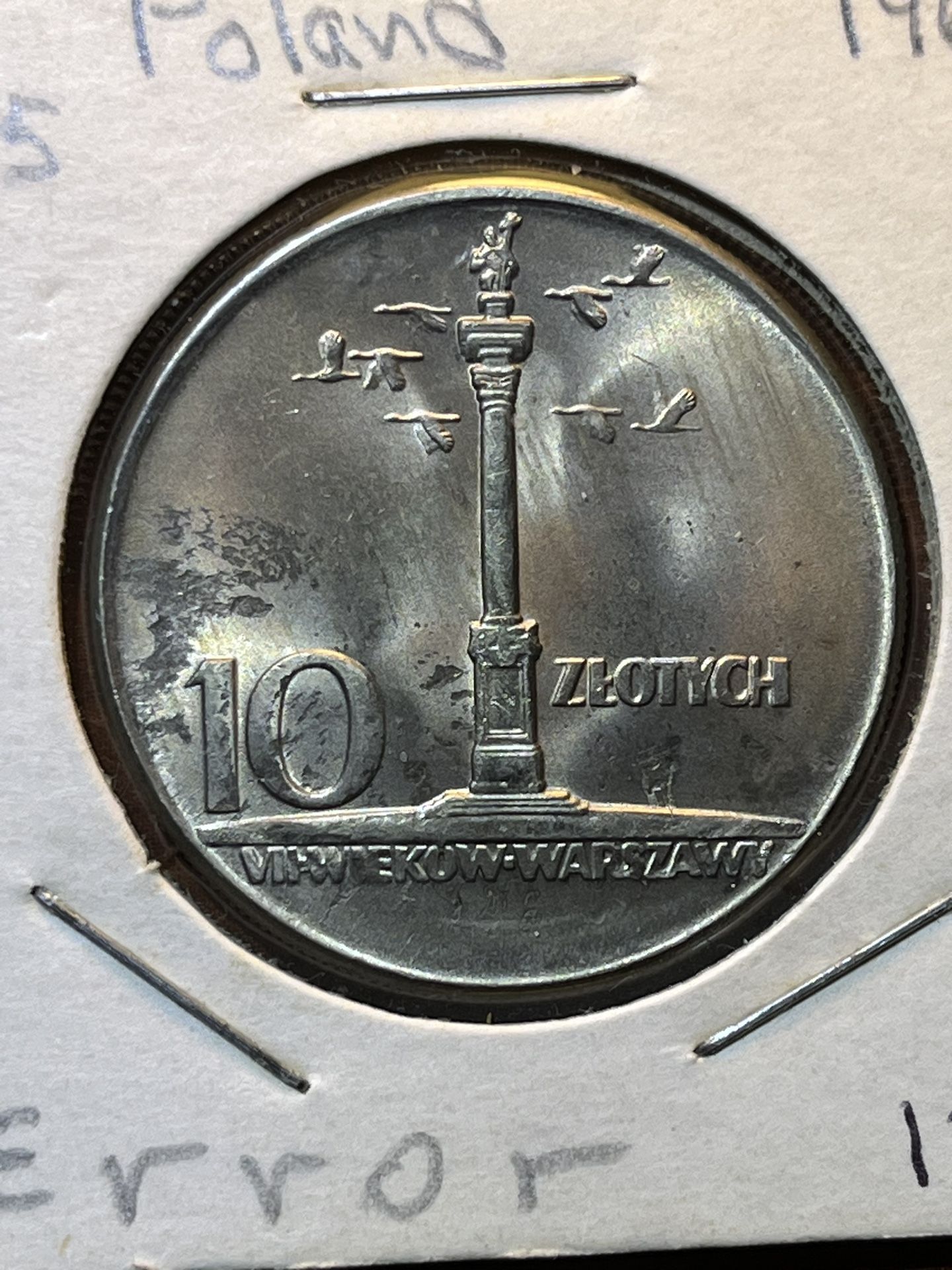 1965 10 Zlotych Poland