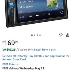 Pioneer Touch Screen Radio 