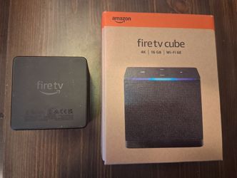 Fire TV Cube (3rd Gen) 4K Wi‑Fi 6E Streaming Device - Like New