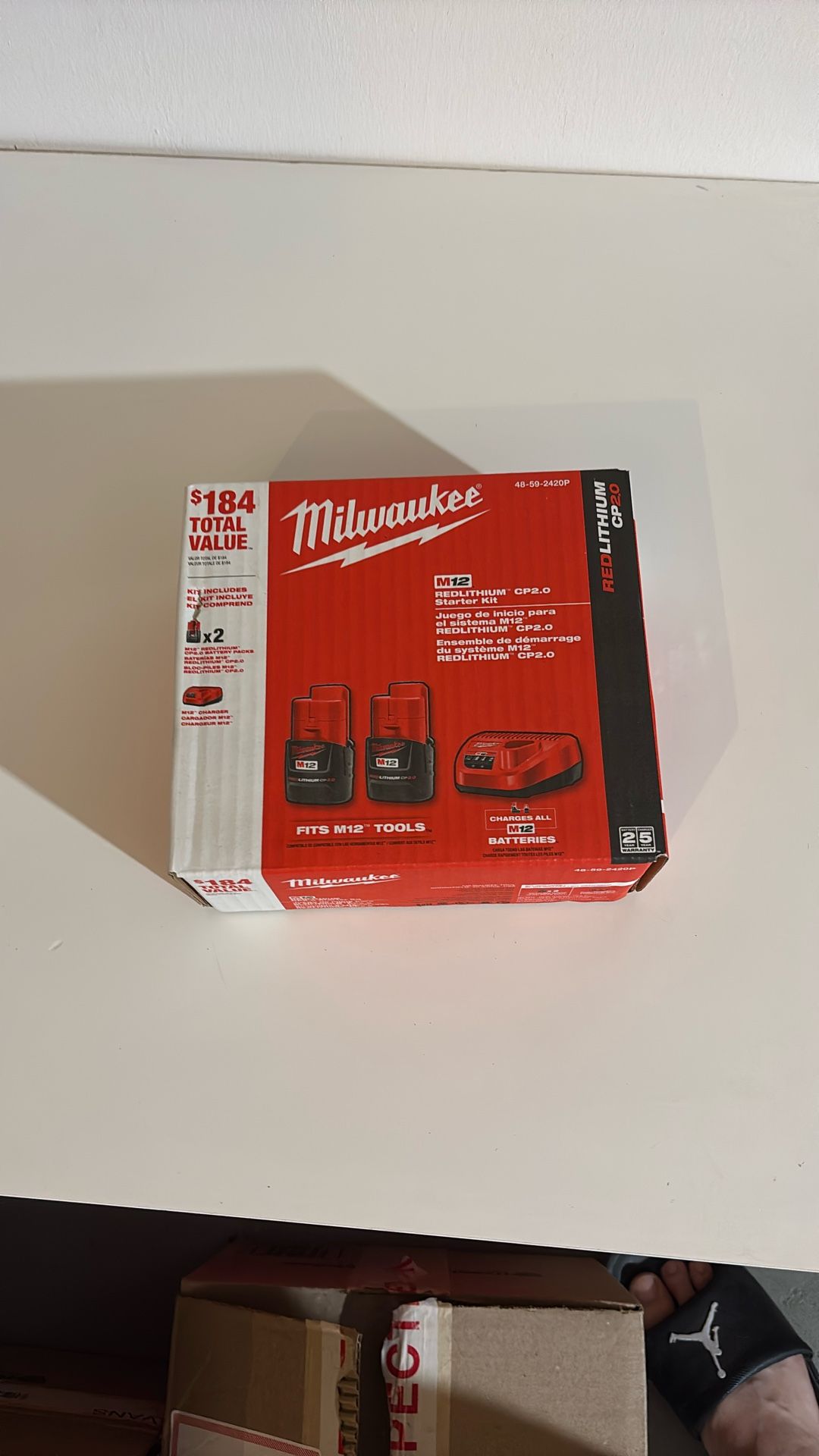 Milwaukee M12 2.0 Battery Pack Kit