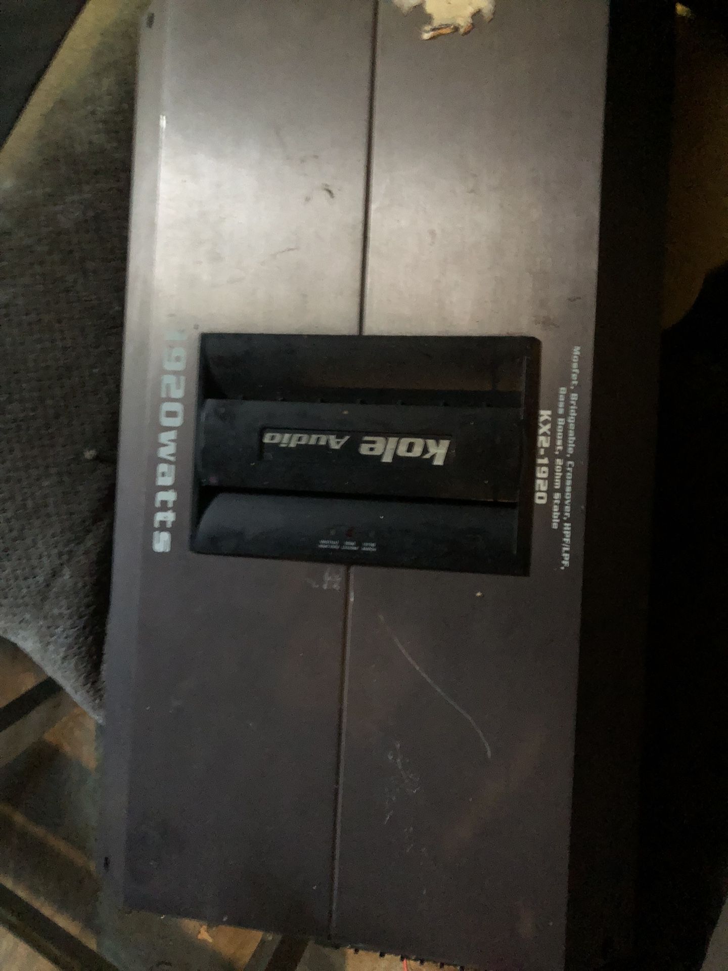 1920 Watts Amp