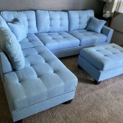 Brand New Sectional Sofa +Ottoman (New In Box) 