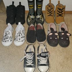 boys toddler size 8 shoe lot