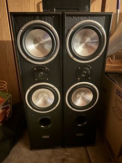 DOGG Digital Tower Floor Speakers Pair