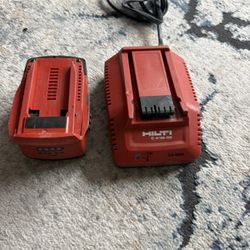 Hilti Battery And Charger