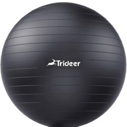 Trideer Yoga Ball Exercise Ball for Working Out, 5 Sizes Gym Ball, Birthing Ball for Pregnancy