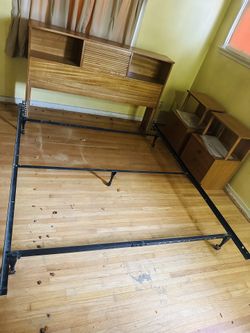 Bed And Two Standsnight