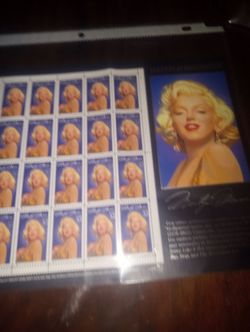 Marilyn Monroe stamps