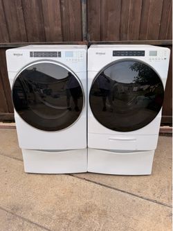Washer and dryer